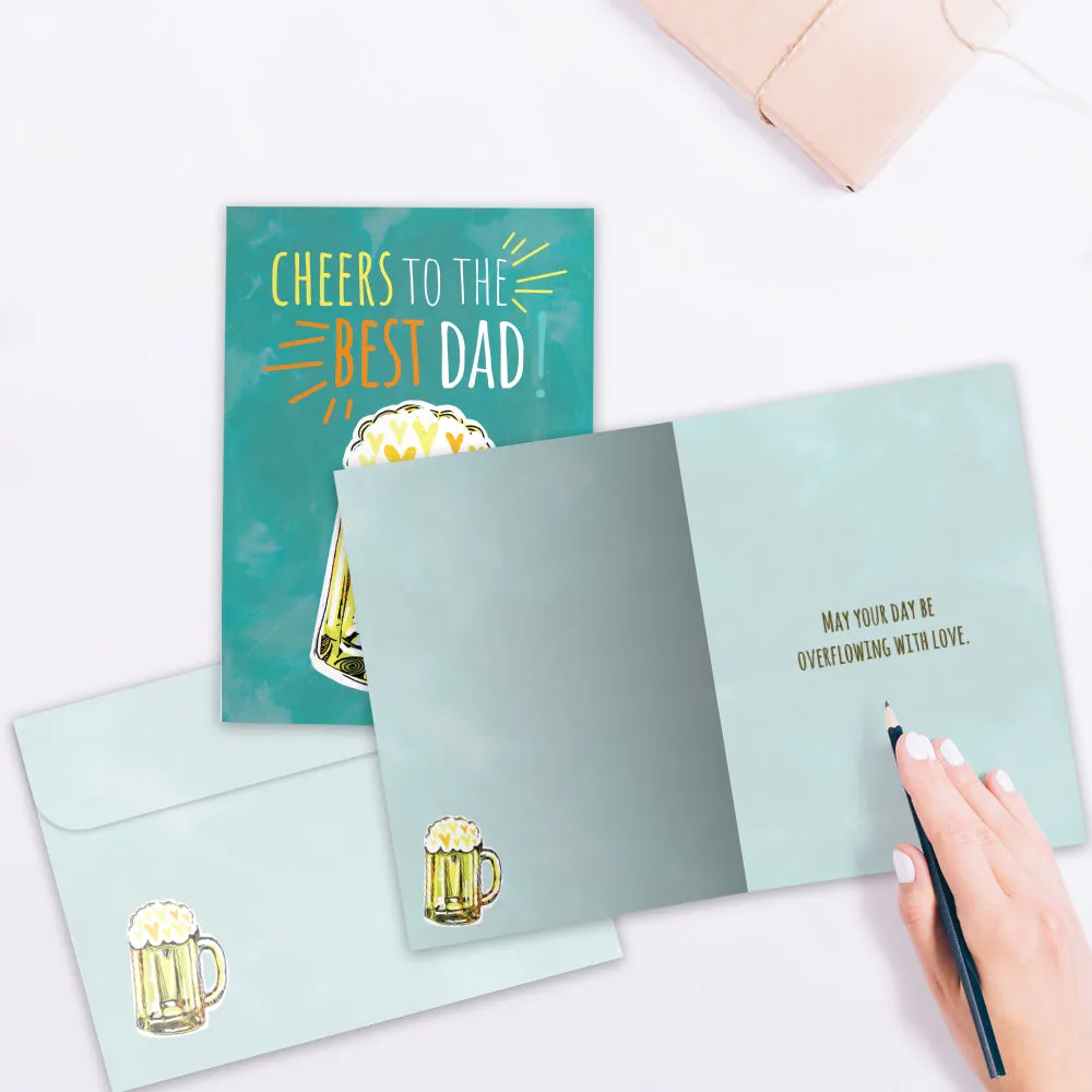 Best Dad Cheers Father's Day Card