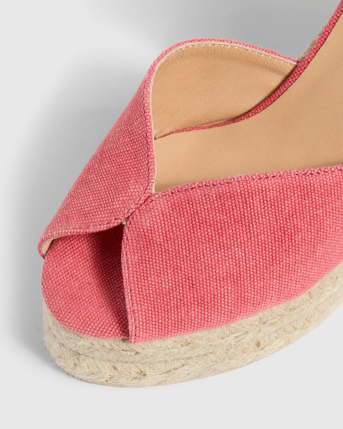 Bianca Wedge Pink Espadrille