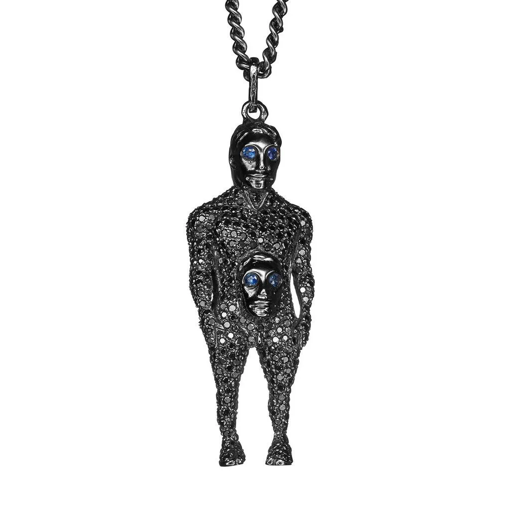 Bjarne Melgaard x Bjørg Son of a Dad Black Diamond Necklace