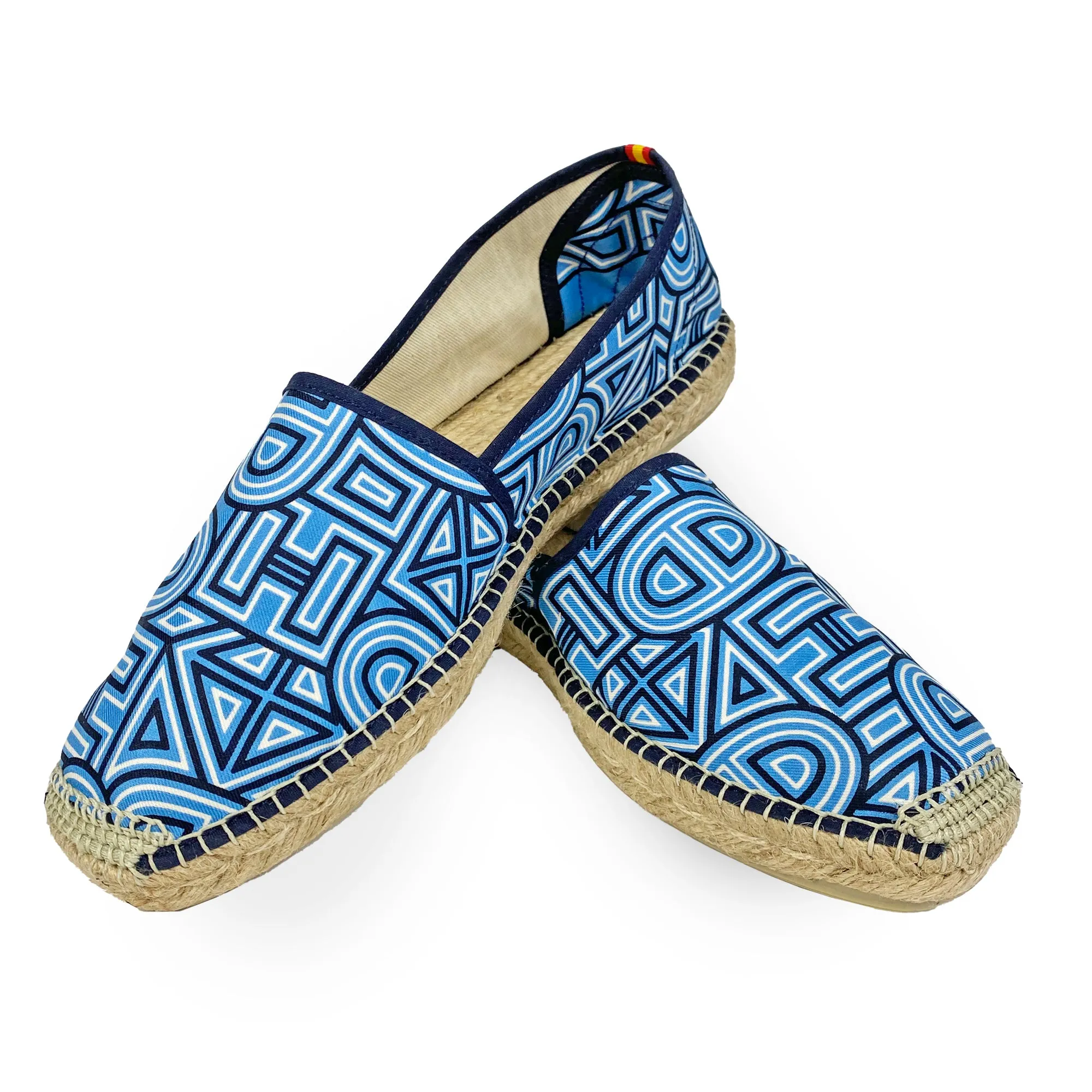 BOLIVAR Blue Classic Espadrilles