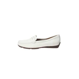 Boxx Casual Slipon Loafers Leather White Colour For Women