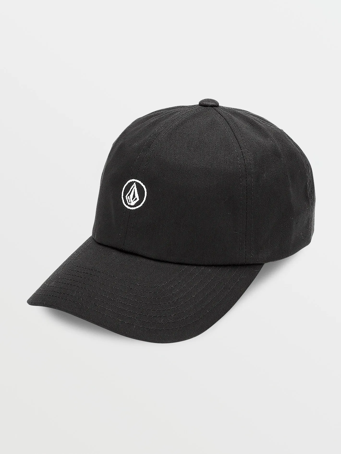 Circle Stone Dad Hat - Black