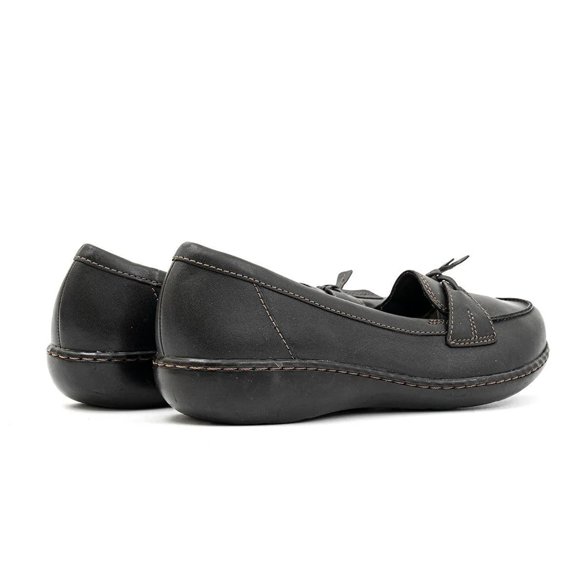 Clarks Ashland Ballerinas Leather Black Colour For Women