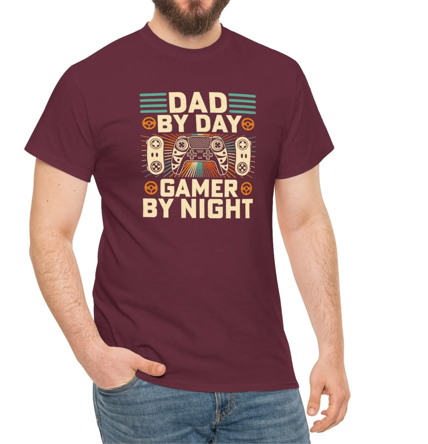 Dad Gamer Cotton Tee