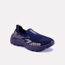 Eloise Blue Slip On Sneakers 0440717