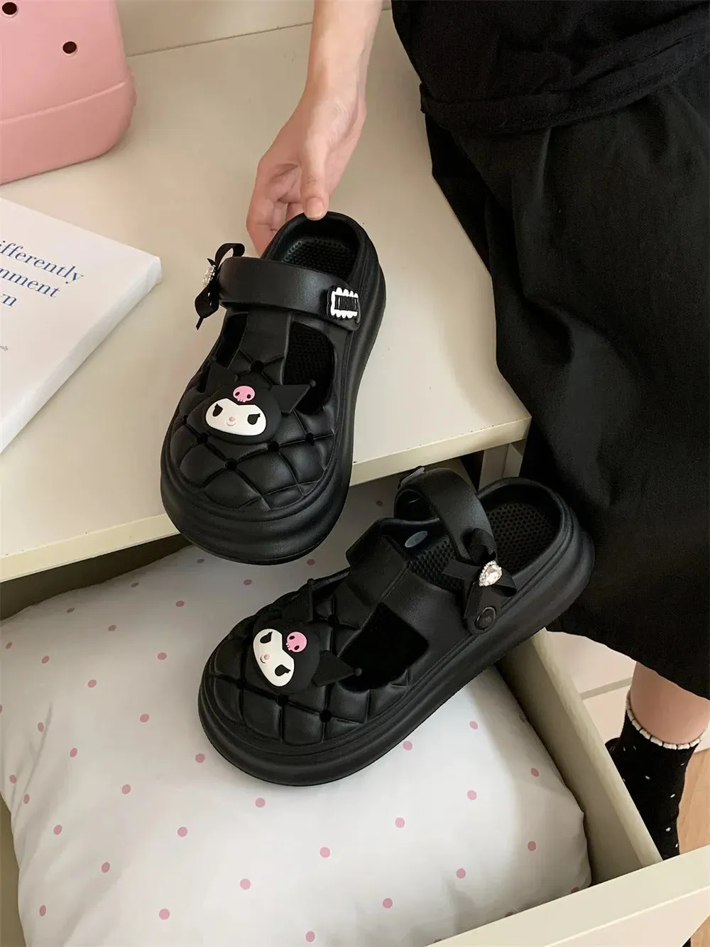 Kawaii Kitty Clogs Casual Sandals SK460