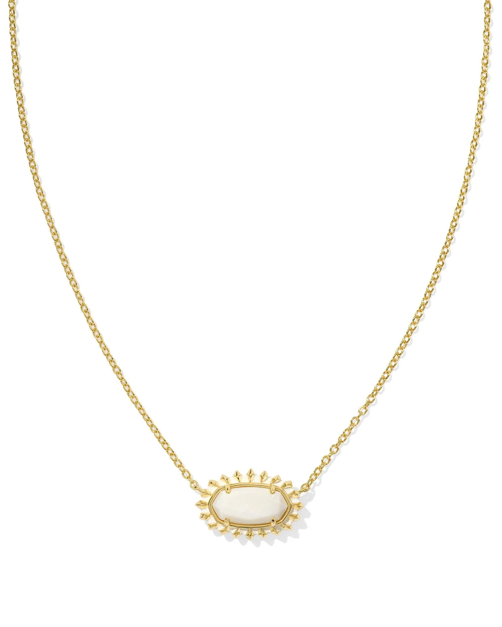 Kendra Scott 'Elisa' Color Burst Frame Necklace