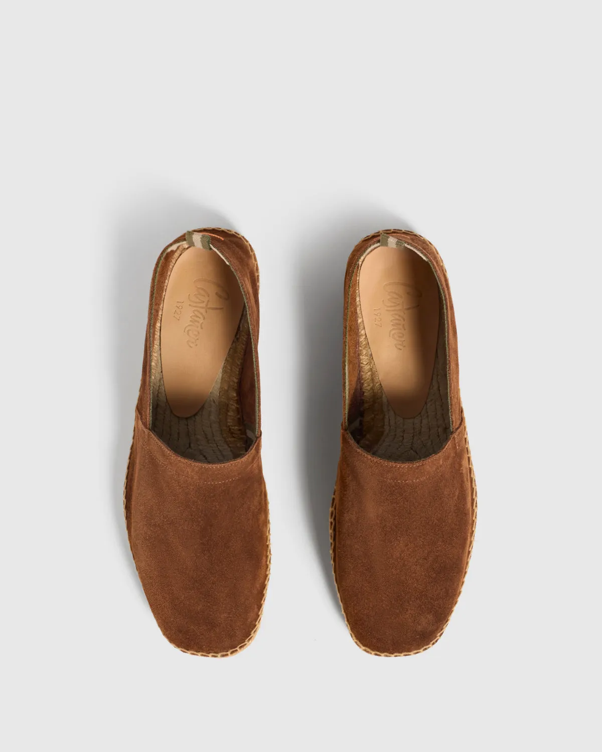 Pablo T Tan Suede Espadrille