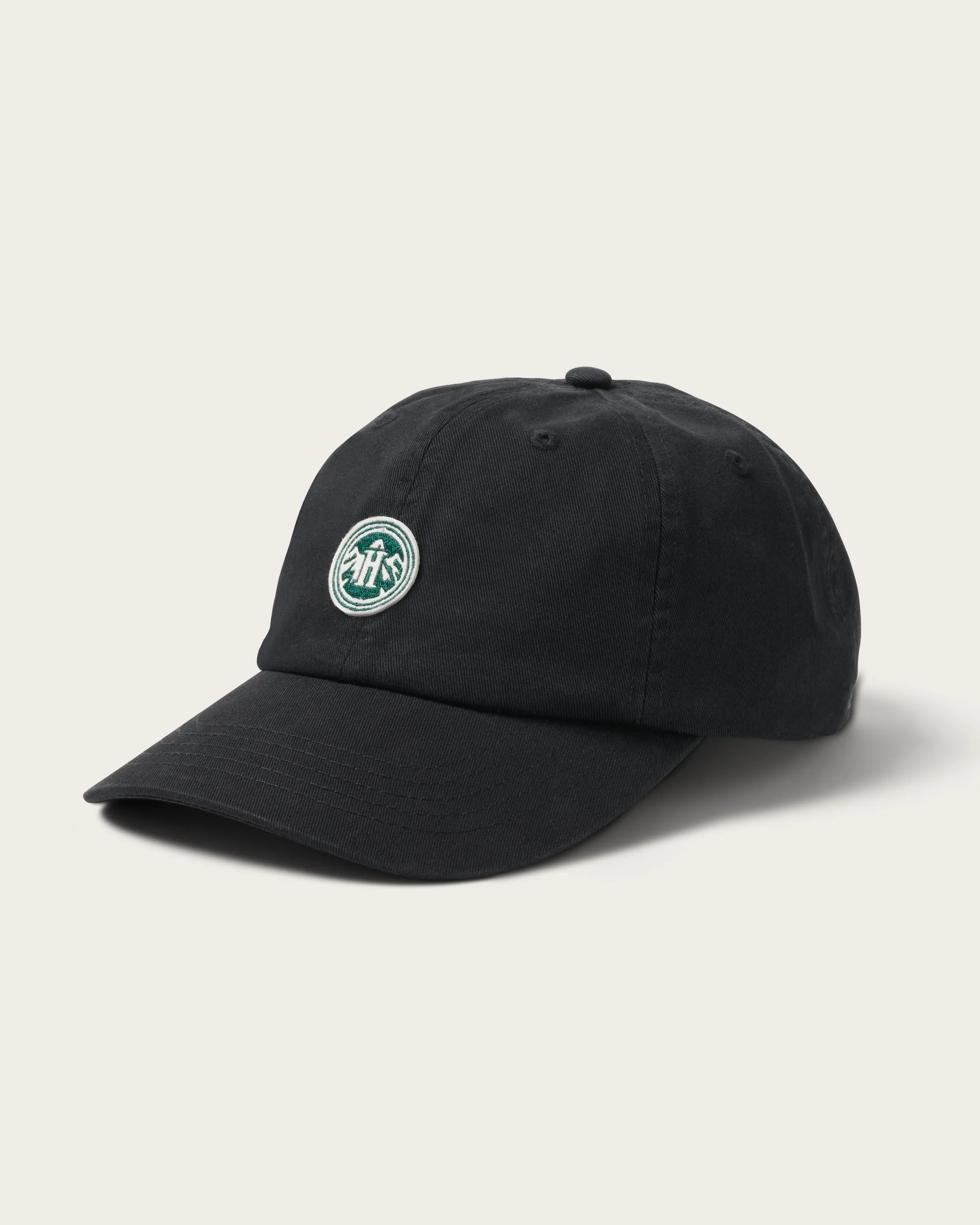 Peak Cap in Black