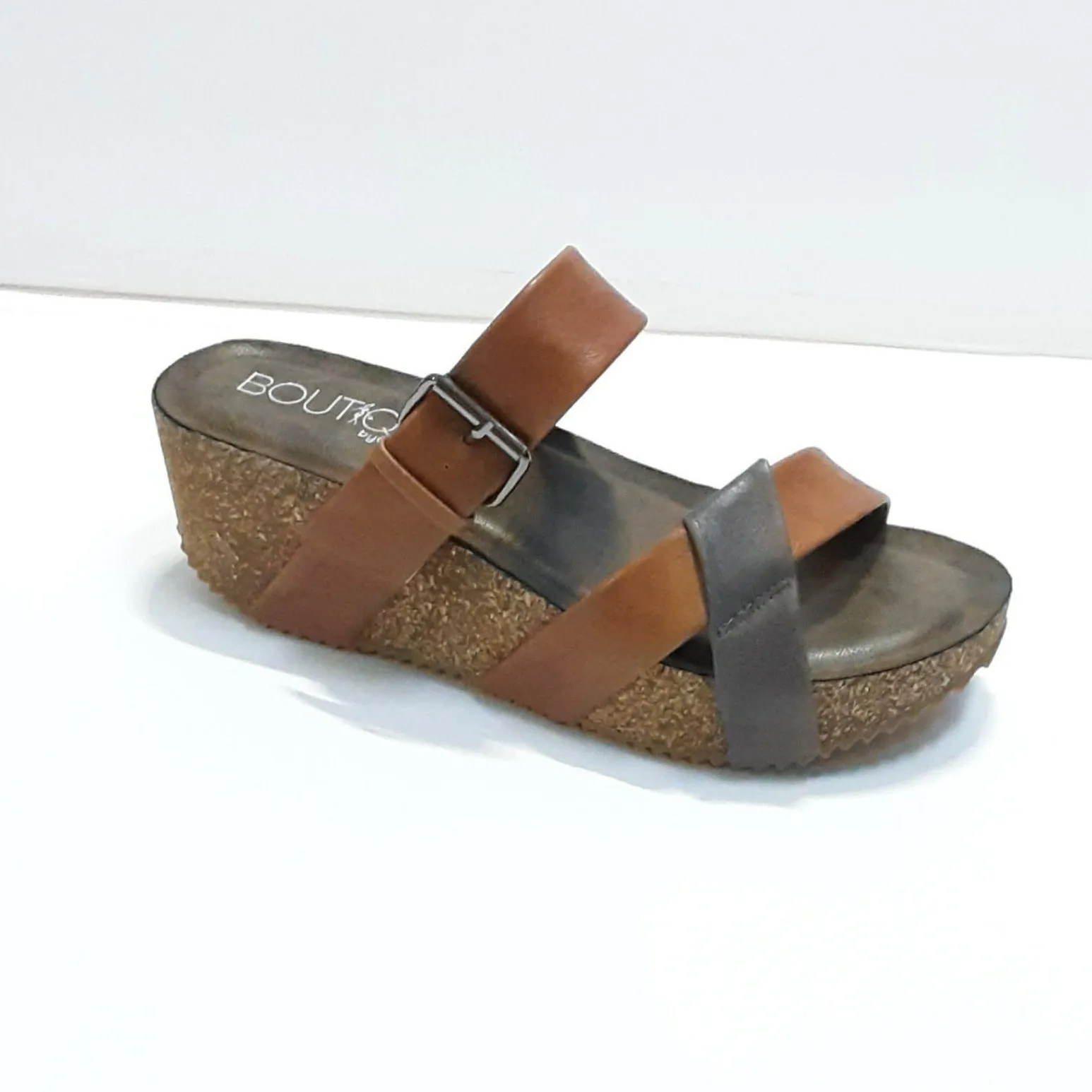 Pecos Velcro Wedge Sandal | Corkys Boutique