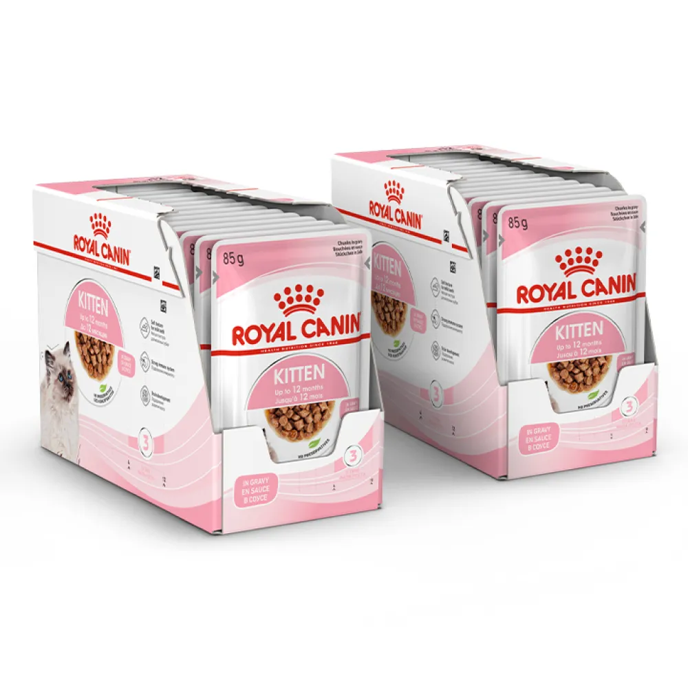 Royal Canin Kitten Gravy Cat Wet Food