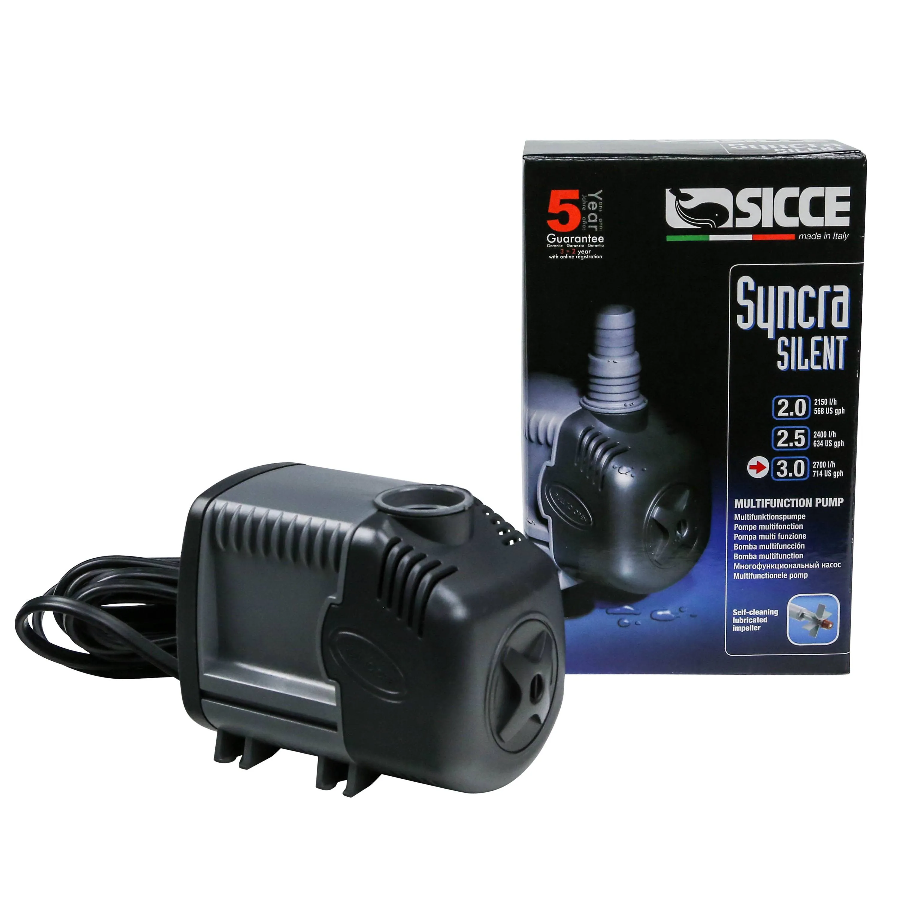 Syncra Silent 3.0 Pump (714 GPH) - Sicce