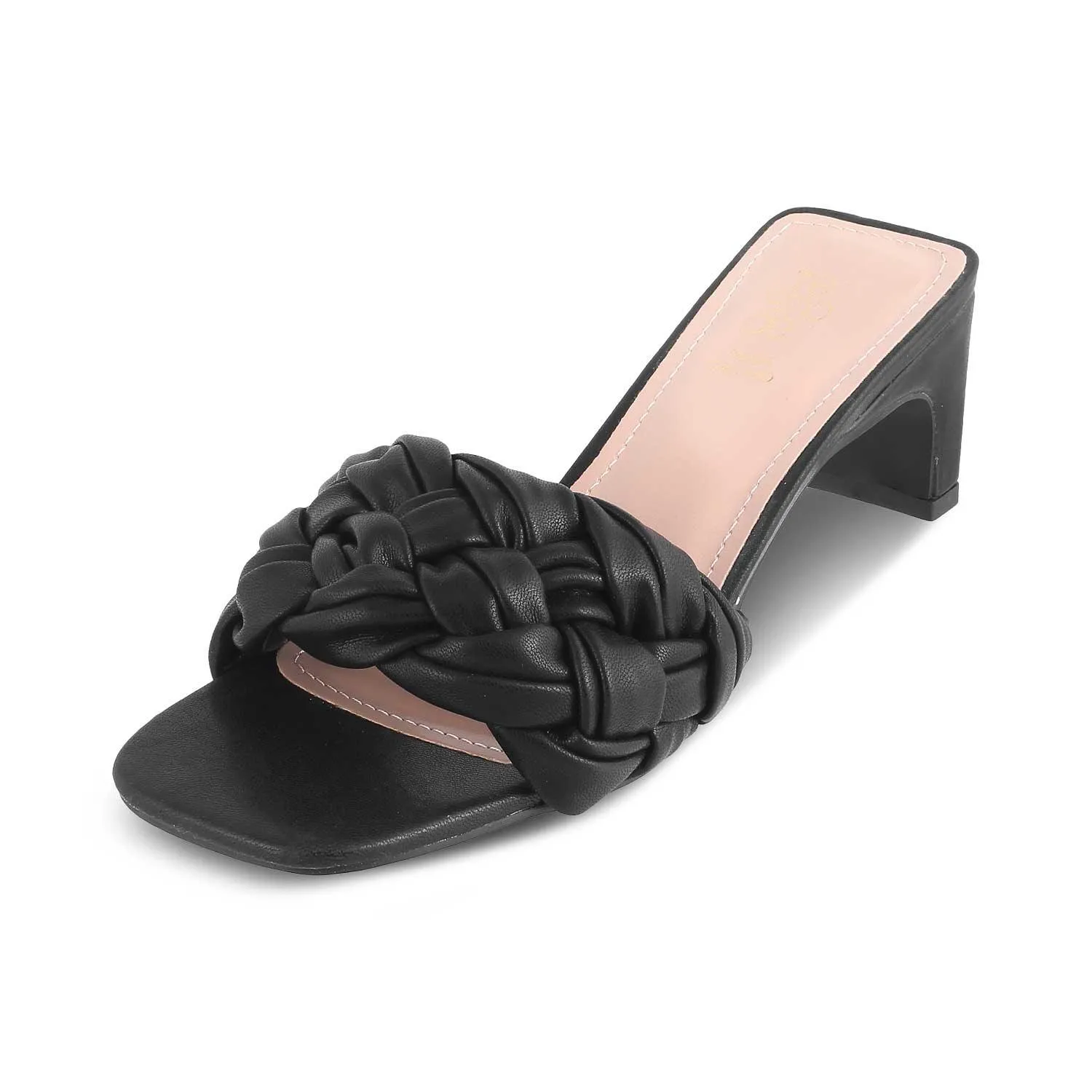 The Pragues Black Women's Dress Heel Sandals Tresmode