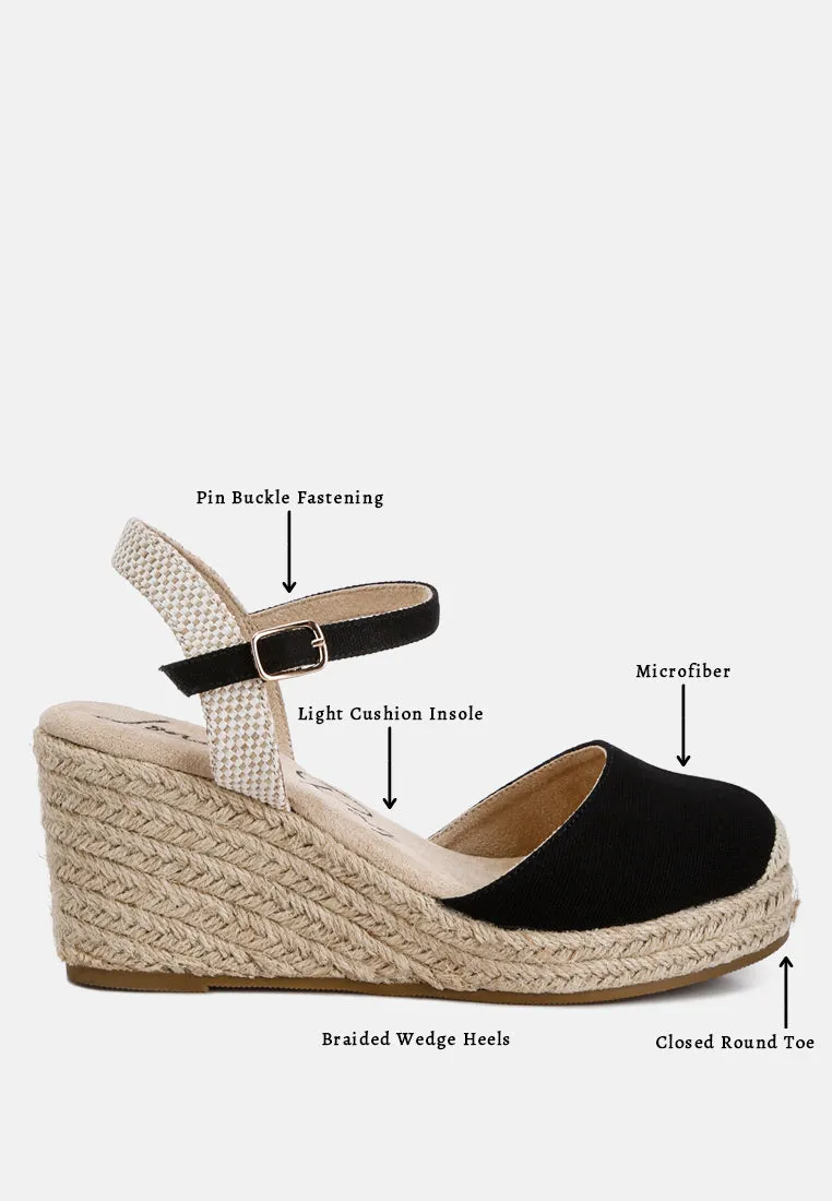 Trand Wedge Espadrille Sandals