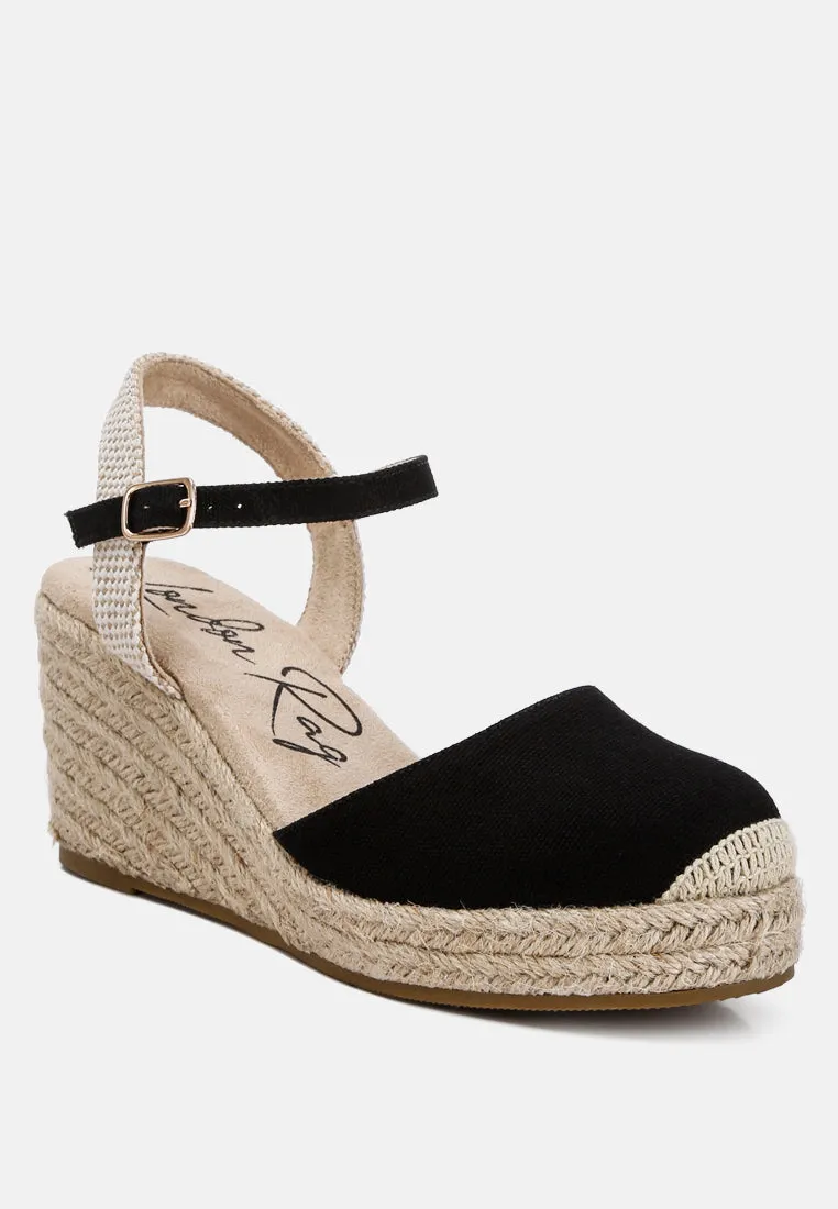 Trand Wedge Espadrille Sandals