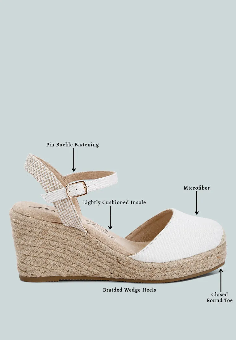 Trand Wedge Espadrille Sandals