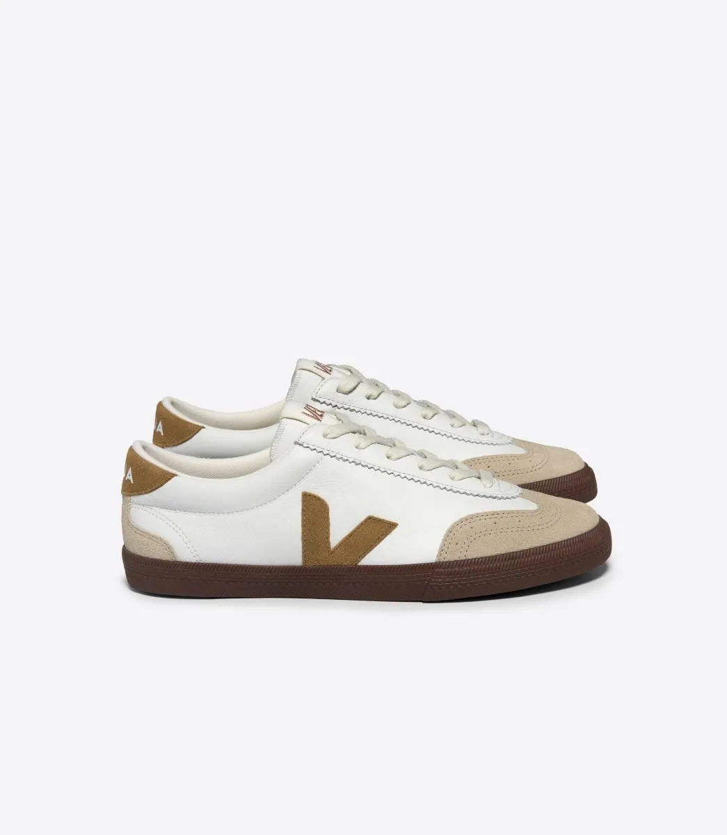 Volley Leather White Tent  Bark